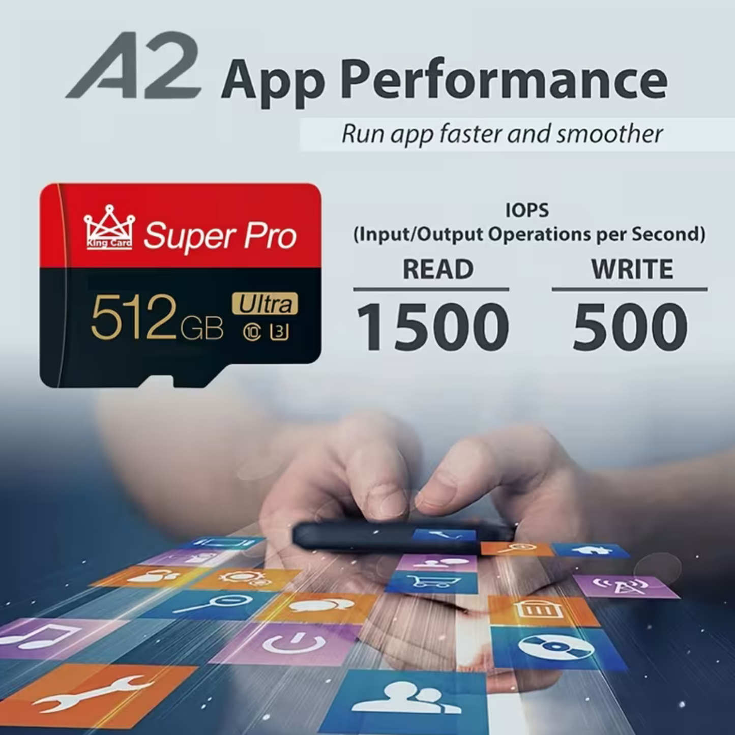VaultCard™ – 512GB MicroSD Memory Card