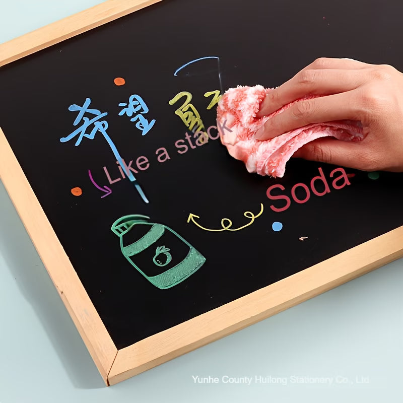 6 Piece Erasable Liquid Chalk Marker Set