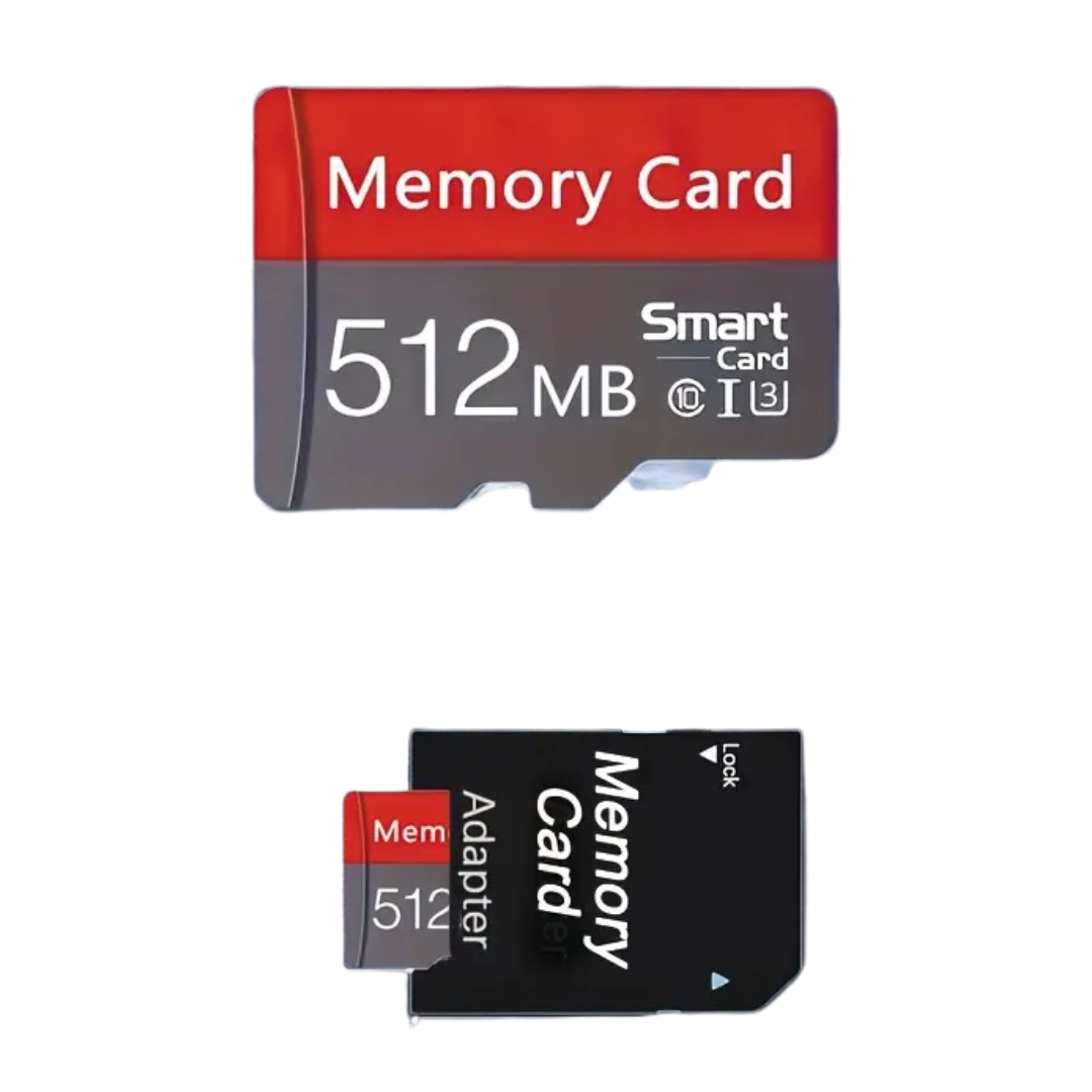 512MB Memory Card with Adapter – Class 4 High-Speed TF Card for Phones, Cameras, Tablets & More