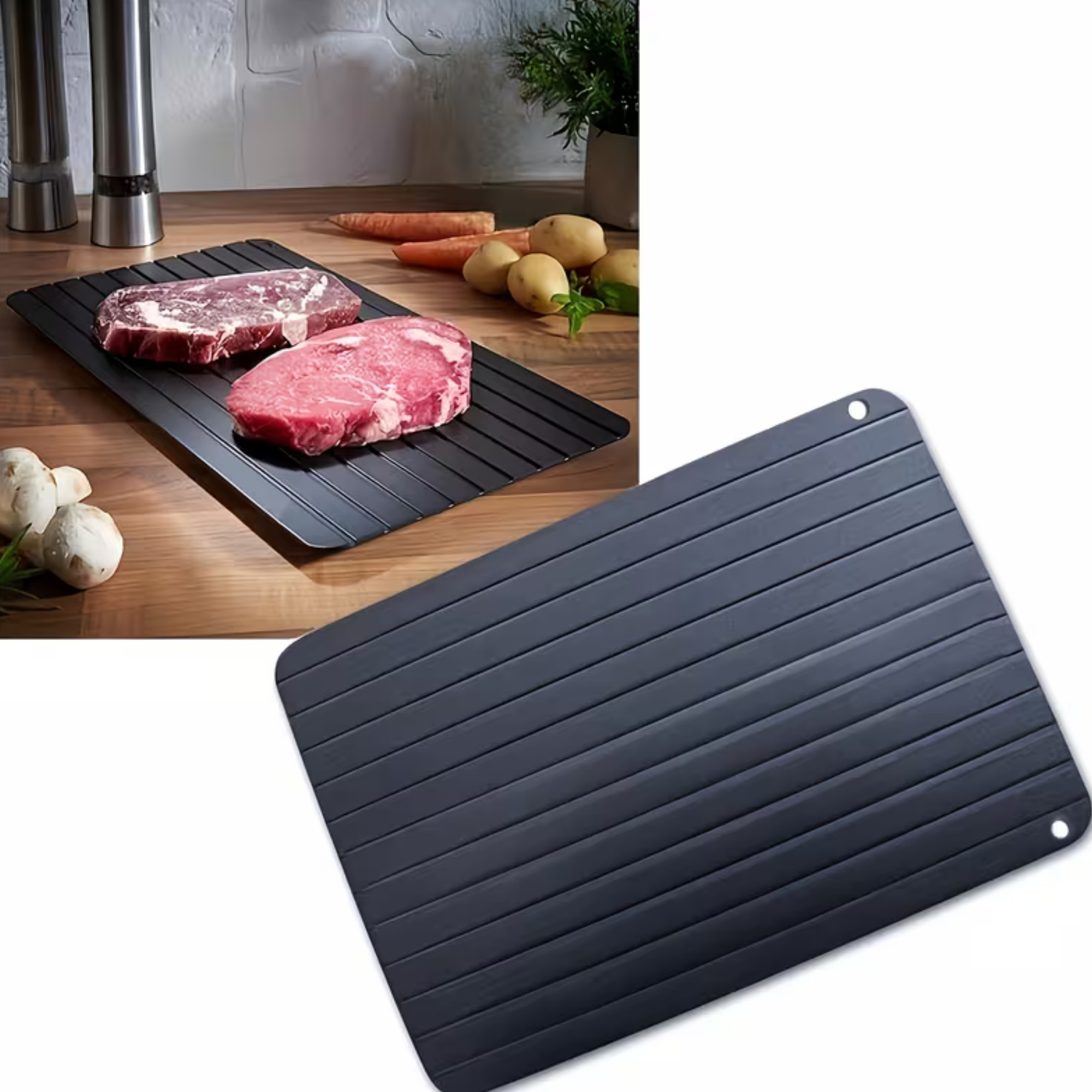 Quick Thawing Tray for Frozen Meat and Food