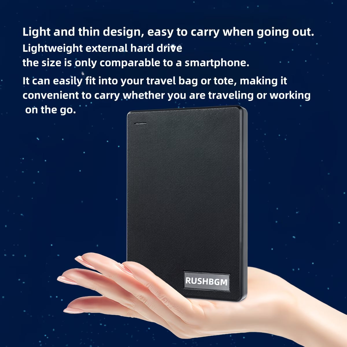 VaultDrive Pro™ 4TB External Hard Drive