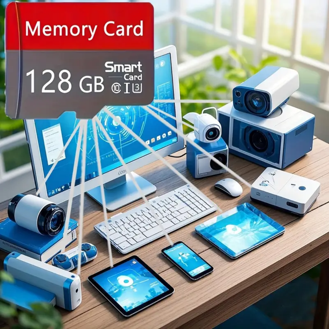 512MB Memory Card with Adapter – Class 4 High-Speed TF Card for Phones, Cameras, Tablets & More