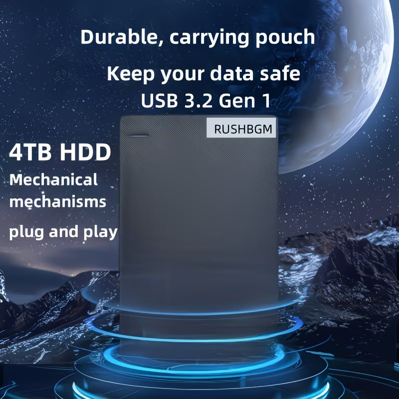 VaultDrive Pro™ 4TB External Hard Drive
