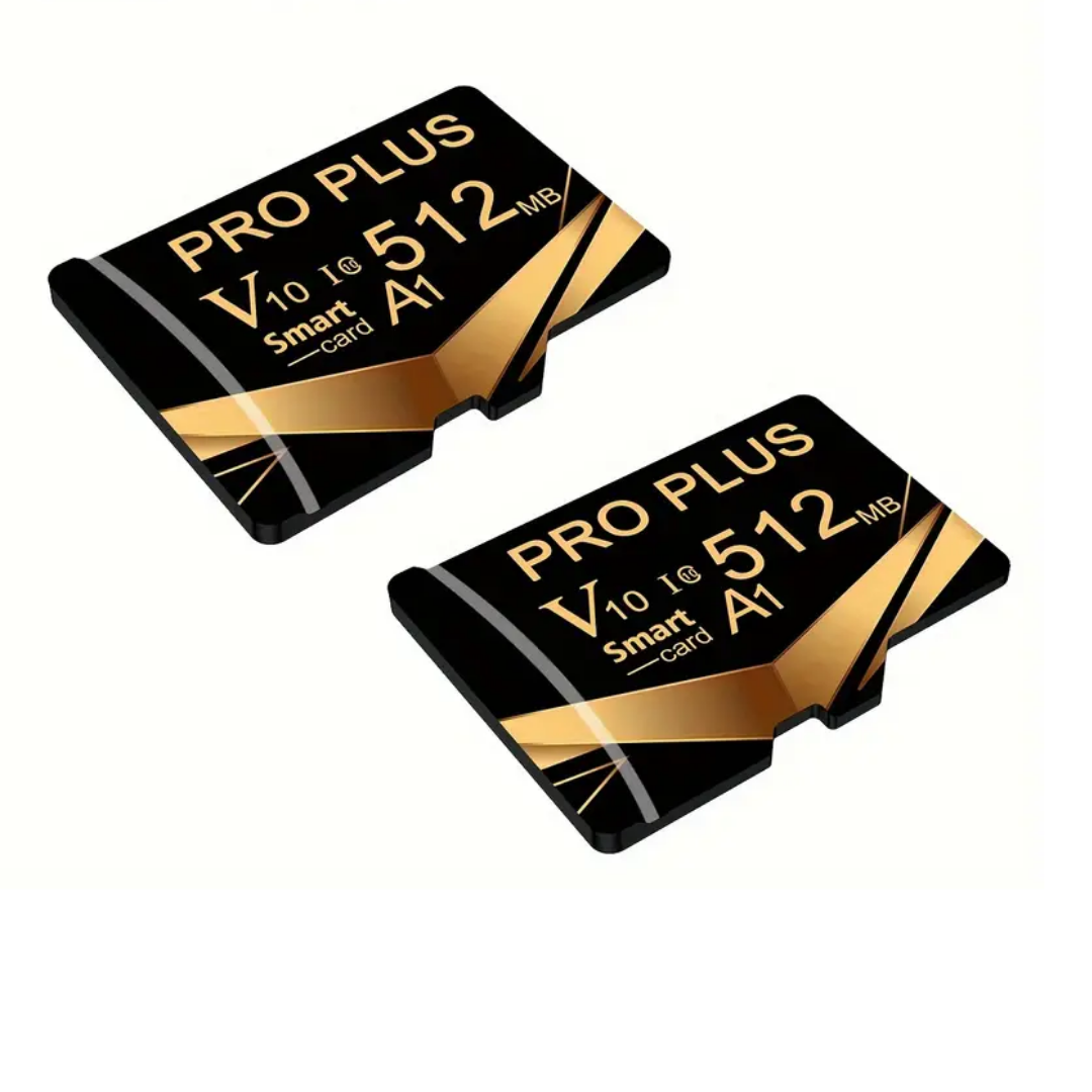 2pcs 512MB TF Memory Card – Real Capacity Flash Card for Tablets, Cameras, Phones, Laptops, Car Audio & Game Consoles