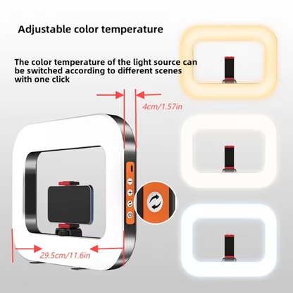 LumiShot™ – Portable LED Phone Camera Light