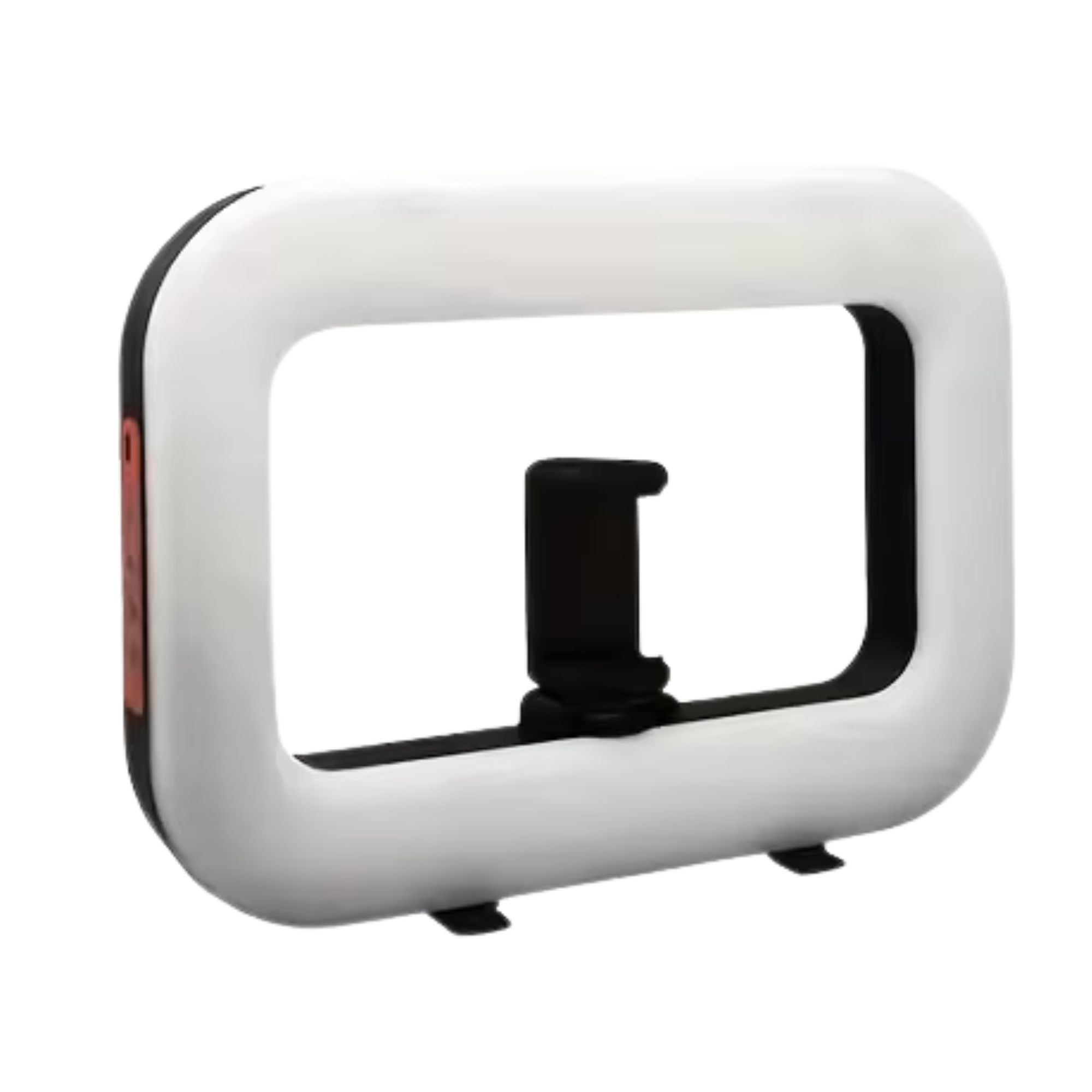 Phone Camera Stand with Light | 1500mAh Ring Fill-In Flash Selfie Kit & Handheld Video Stabilizer | Adjustable Holder for Live Streaming, Recording, Makeup & Photography