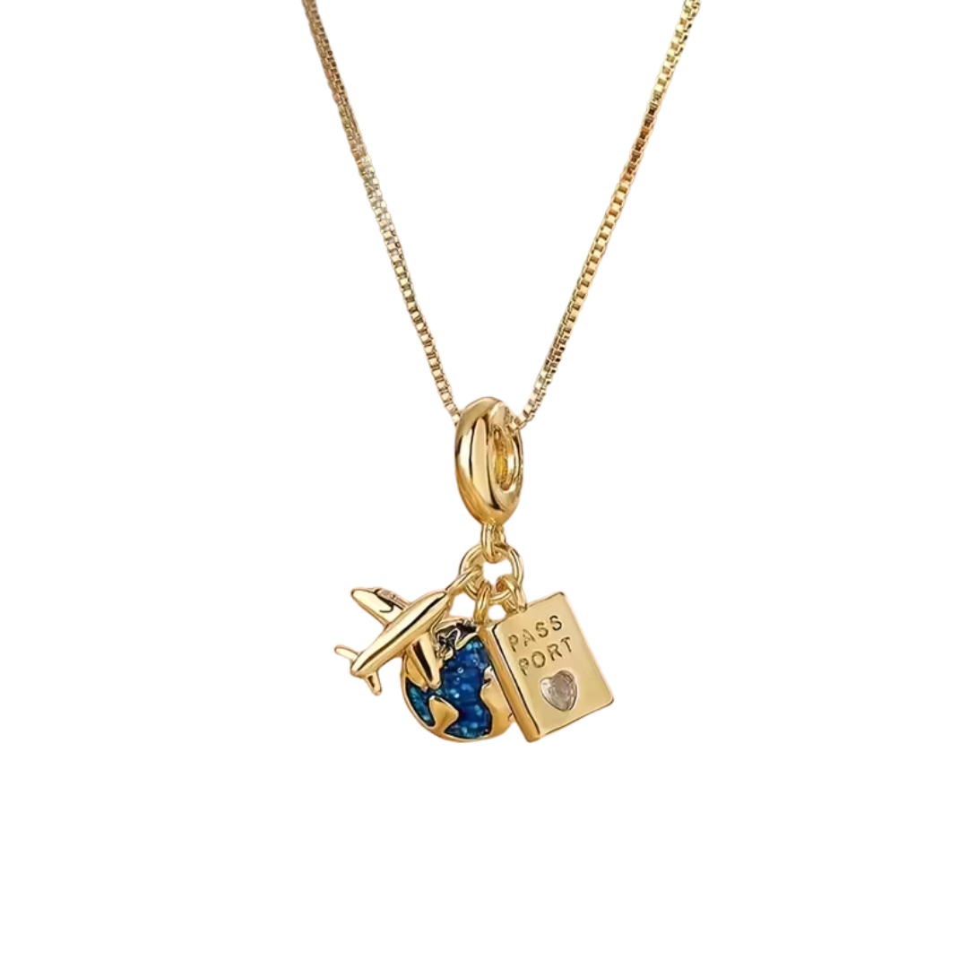 14K Gold Plated Minimalist Interlocking Hearts Pendant Necklace | Elegant Heart Charm Chain for Women | Perfect Gift for Birthdays, Valentine’s Day & Everyday Wear