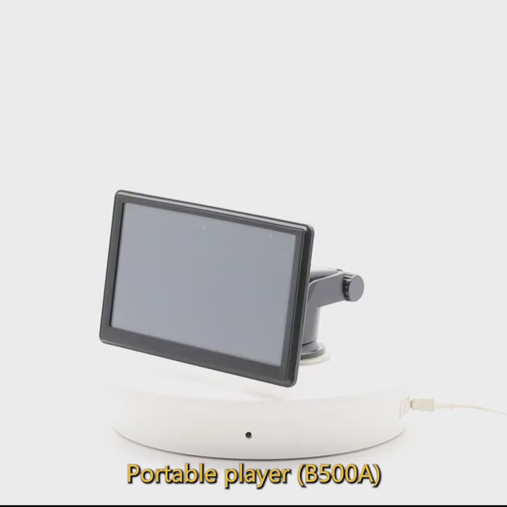 Wireless CarPlay & Android Auto Touch HD Screen B500 7-Inch | Car Video & Music Player with TF/USB/BT | Easy Installation Car Multimedia Display