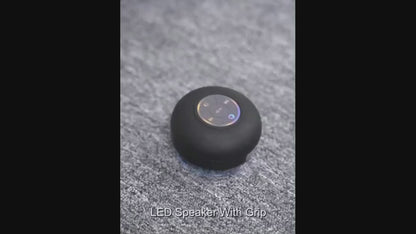 AquaBeat™ – Waterproof LED Bathroom Speaker